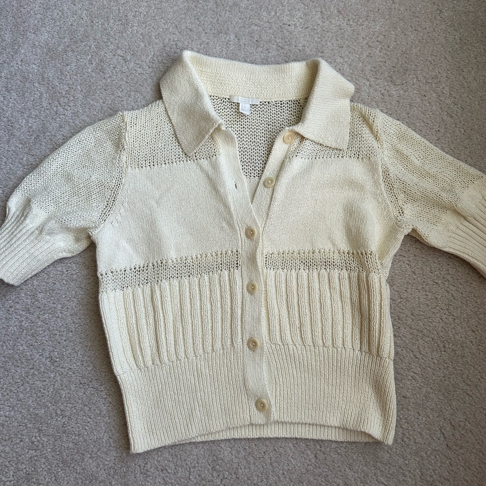 COS Cream Knit Sweater